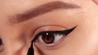 LA MEILLEURE ASTUCE POUR UN EYELINER PARFAIT POUR TOUTES FORMES DE YEUX [upl. by Xilef]