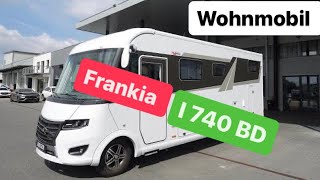 Wohnmobil Frankia FLine I 740 BD PremiumKlasse vollintegriert LuxuryAusstattung Roomtour [upl. by Eiuol]