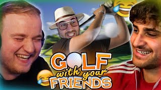 ES KRACHT BEI ELI 😂 GOLF mit ELI MERT MEHDI amp RIIREX [upl. by Ellah819]