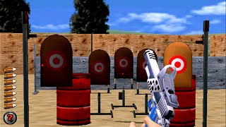 Sports Shooting USA Dreamcast  Atomiswave Port  Attract Mode [upl. by Yrffoeg]