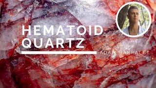 Hematoid Quartz  The Crystal of Empowered Clarity [upl. by Nytnerb]