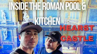 Inside The Roman Pool amp Kitchen of Hearst Castle  A Tour of Elegance and History  2024 [upl. by Anauq]