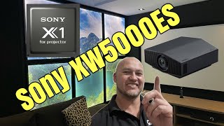 Sony XW5000ES projector [upl. by Appledorf520]