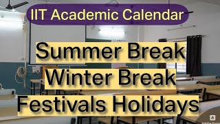 IIT BHU academic calendar  Holidays in IIT [upl. by Low]