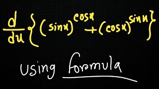 Derivative of sinxcosx  cosxsinx [upl. by Sert]