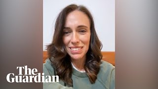 Jacinda Ardern hosts coronavirus QampA from home after putting child to bed [upl. by Evangelist]