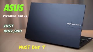 Asus Vivobook Pro 15 Ryzen 5 5600h RTX 3050 Unboxing amp Review  Hemant TechTalks [upl. by Susi259]