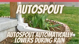 AutoSpout The nomaintenance automatic downspout extender [upl. by Mikal]