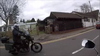 GY6 125 SCOOTER SATNAV TEST  TOP SPEED RUN [upl. by Airdnua806]