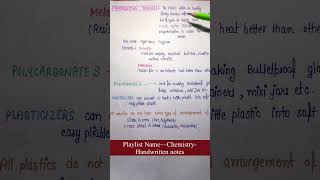 Thermosetting Plastic  Chemistry  Chapter15 Chemistry in Everyday Life  Lec62 Part1 [upl. by Treulich]