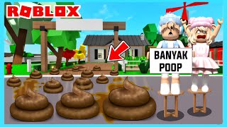 Gawat Kota Kita Banjir Poop Di Roblox Brookhaven ft Shasyaalala [upl. by Luo]