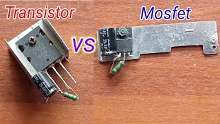 Mosfet vs transistor audio amplifier [upl. by Illil]