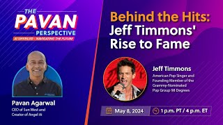 Behind the Hits Jeff Timmons Rise to Fame  May 8 2024 [upl. by Retse881]