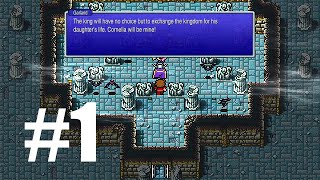 Lets Play Final Fantasy  Episode 1  Saving the Princess [upl. by Datnow]