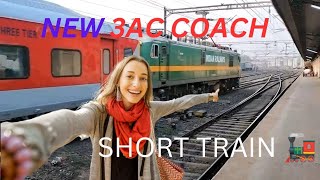 New 3Ac coaches Short Train 🚂train viralvideo newtrains vandebharatexpress lbh coach [upl. by Arol]