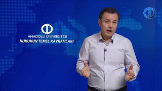 HUKUKUN TEMEL KAVRAMLARI  Ünite 1 Konu Anlatımı 1 [upl. by Edasalof]