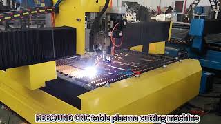 Table plasma cutter dual torch drilling and cutting [upl. by Sirej207]