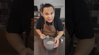 how to season your mortar and pestle shorts [upl. by Etteyniv]