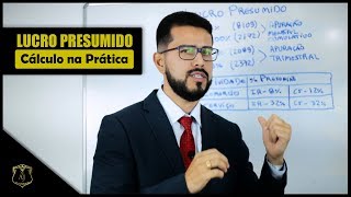 Calculando o Regime Tributário Lucro Presumido na Prática [upl. by Enelaehs]