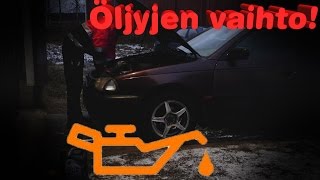 Toyota Avensis Öljyjen Vaihto [upl. by Eras133]