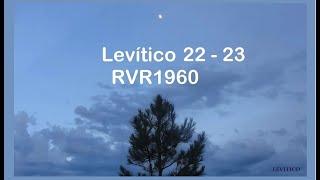 Levitico 22  23 [upl. by Evyn439]