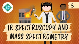 IR Spectroscopy and Mass Spectrometry Crash Course Organic Chemistry 5 [upl. by Notlimah]