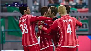 FC Volendam vs NEC Nijmegen  PES 2021 GAMEPLAY [upl. by Rosemary]