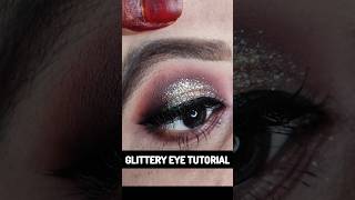 Glittery eye makeup💄shortfeed eyemakeup eyetutorial shortvideo shorts eyeshadowtutorial [upl. by Fabiola230]