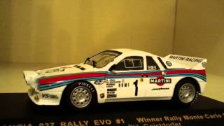 ►LANCIA RALLY 037 RALLY EVO 1  Winner Monte Rally 1983  W Röhl  Ch Geistdörfer  Scale 143 [upl. by Aehcsrop]