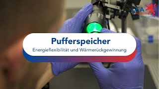 Energieflexibilität und Wärmerückgewinnung durch Pufferspeicher – Abwärme clever genutzt [upl. by Alahcim226]