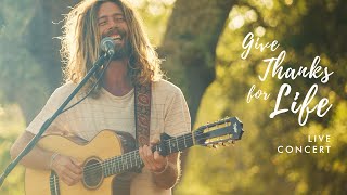 Give Thanks for Life with Sam Garrett Live Concert [upl. by Hannavahs424]