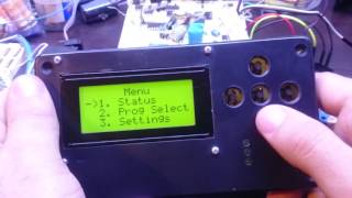 Arduino i2c 16x4 LCD Display Menu Greenhouse monitoring system Part 2 [upl. by Ohce]