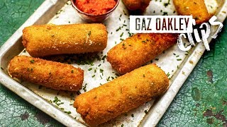 GLAMORGAN SAUSAGES RECIPE  Gaz Oakley Clips [upl. by Karr]