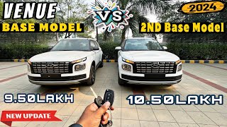 2024 Hyundai VENUEE💪🔥VS🔥VENUES💪Value For MoneyFull Comparison ReviewAuto Xpert [upl. by Tiersten248]