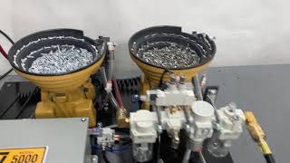 DTI 5000 Two Bowl Color Change Screw Feeder System [upl. by Amre281]