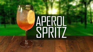 🍹El APERITIVO italiano por excelencia  ¿cómo preparar un APEROL SPRITZ [upl. by Engdahl]