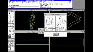 25 MicroStation v5 3D Change View Rotation Front Rotation Isometric Custom [upl. by Bremble936]