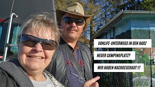 Neuer Campingplatz im HarzWir haben nachgeschautIm Van unterwegs [upl. by Shishko]