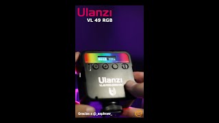 Mini LED blanca y RGB recargable Ulanzi VL 49 RGB  Review y Unboxing  Por Abel Sánchez  Español [upl. by Iruy]