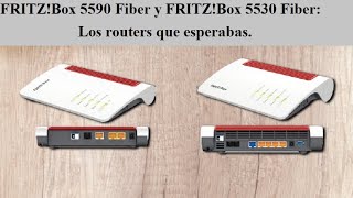 FRITZBox 5590 Fiber y FRITZBox 5530 Fiber los mejores routers [upl. by Teteak]