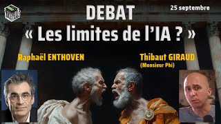 Débat —Les limites de lIA— ENTHOVEN vs M PHI [upl. by Killen498]