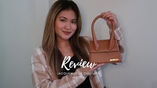 JACQUEMUS LE CHIQUITO MOYEN REVIEW PRICE amp WHAT FITS [upl. by Naaman395]