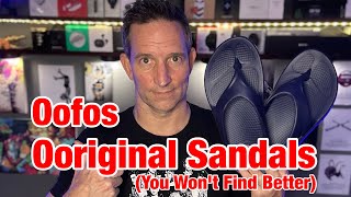 Oofos Ooriginal Flip FlopsSandals Review  More Comfortable Than Anything vs Crocs Mellow Olukai [upl. by Linc872]