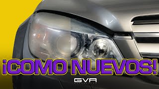 La MEJOR forma para ELIMINAR lo amarillo de faros viejos opacos de carro 😬 Solución Definitiva [upl. by Eradis486]