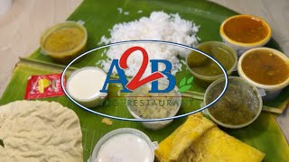 Adyar Ananda Bhavan  A2B ‼️💢 food review adayar a2b [upl. by Notserk]