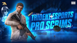 IGL POV  Trident Tire1 Pro Scrimss with 7AcesEsports DAY1 [upl. by Eceirtal]