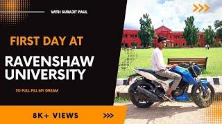 First day at Ravenshaw University ll Vlog  3 ll Ravenshaw University campus ll [upl. by Hairu]