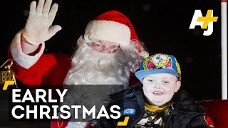 Celebrating One Last Christmas For Terminally Ill Boy [upl. by Anawait]