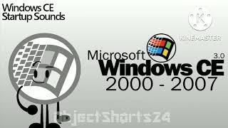 Windows CE  Startup Sounds 1996  2013 [upl. by Mcdermott]