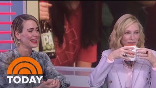 Sarah Paulson And Cate Blanchett Talk About ‘Ocean’s 8’ And Make Hoda Lose It  TODAY [upl. by Chor]